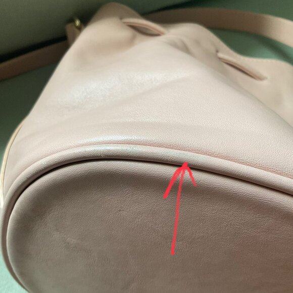 RARE cute cute Sezane Mini Farrow Bag in Pink - Picture 5 of 12